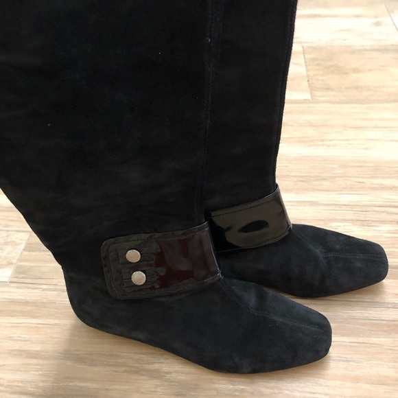 Michael Kors Suede Tall Boots - Picture 4 of 8